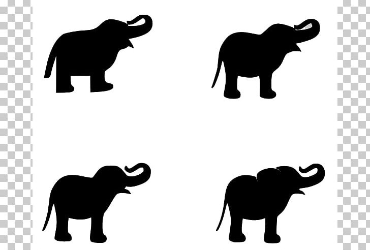 Indian Elephant Stencil PNG, Clipart, Animal, Big Cats, Carnivoran, Cat Like Mammal, Com Free PNG Download