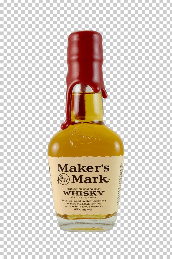 Maker's Mark Whiskey Glass Bottle Liqueur Kentucky PNG, Clipart,  Free PNG Download