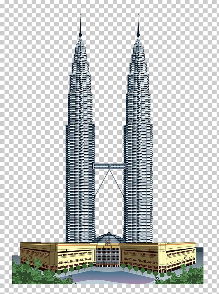 Petronas Towers Taipei 101 Burj Khalifa Willis Tower World Trade Center PNG, Clipart, Building, Burj Khalifa, Elevation, Facade, Landmark Free PNG Download
