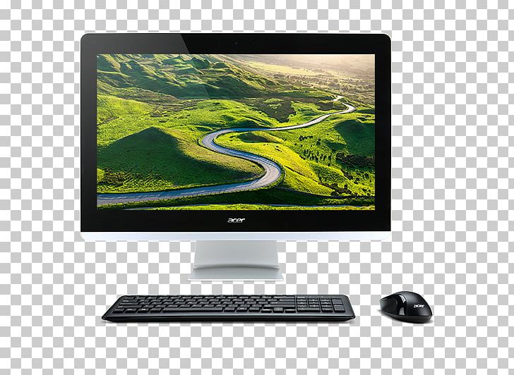 All-in-One Acer Aspire Z3-715 Desktop Computers PNG, Clipart, Acer, Allinone, Asus, Computer, Computer Monitor Free PNG Download