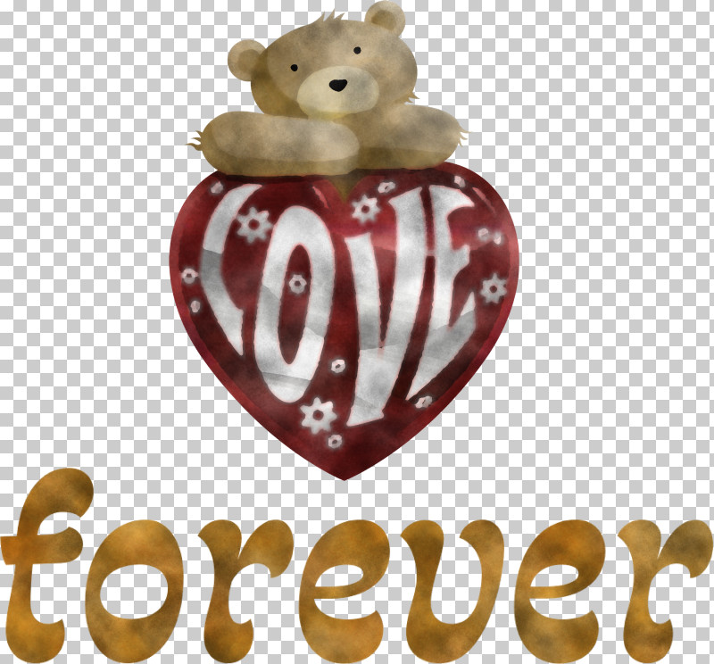 Love Forever Valentines Day PNG, Clipart, Balloon, Bears, Brush, Christmas Ornament M, Gratis Free PNG Download