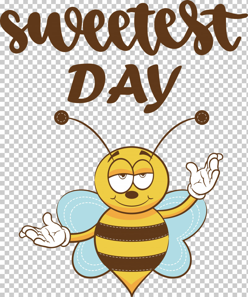 Honey Bee Bees Insects Behavior Yellow PNG, Clipart, Bees, Behavior, Cartoon, Happiness, Honey Bee Free PNG Download