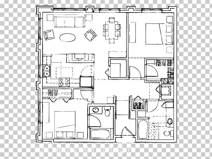 Eden Hill Apartments Floor Plan Studio Apartment Technical Drawing