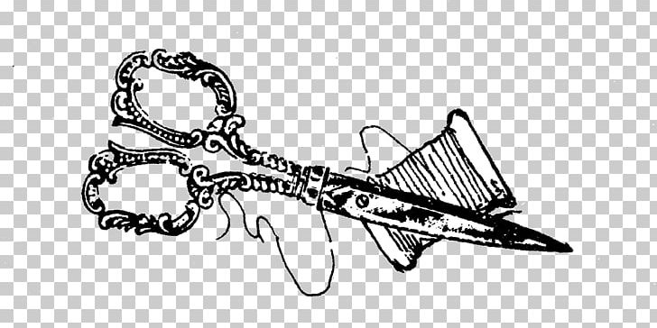 Borders And Frames Scissors Thread PNG, Clipart, Black And White, Borders, Borders And Frames, Cold Weapon, Frames Free PNG Download