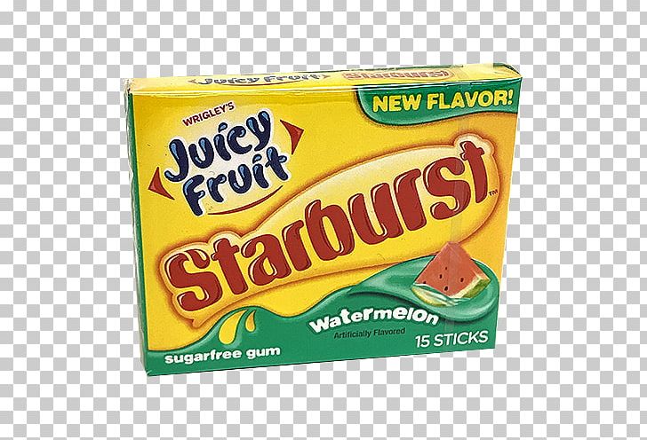 Chewing Gum Juicy Fruit Starburst Wrigley Company PNG, Clipart, Brand, Bubble Gum, Candy, Chewing Gum, Flavor Free PNG Download