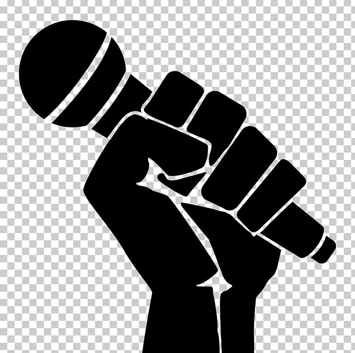 Microphone Drawing PNG, Clipart, Arm, Audio, Audio Equipment, Black And White, Clip Free PNG Download