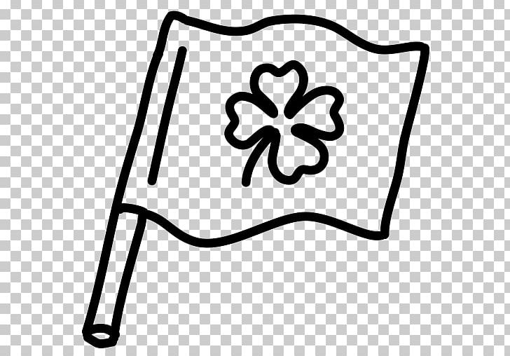 irish flag clip art black and white