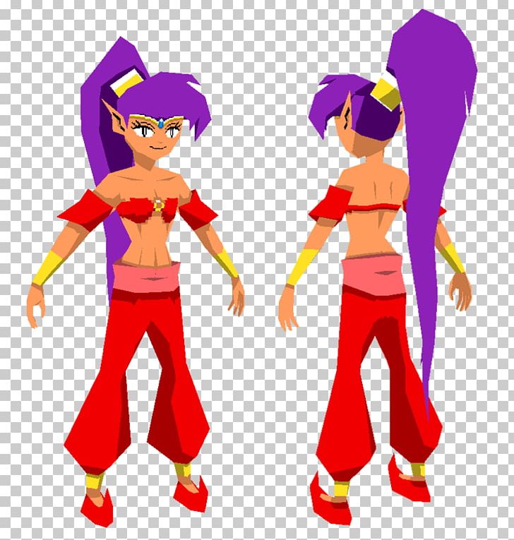 Shantae And The Pirate's Curse Shantae: Risky's Revenge Shantae: Half-Genie Hero 3D Computer Graphics PNG, Clipart, 3d Computer Graphics, 3d Modeling, Art, Cartoon, Clothing Free PNG Download