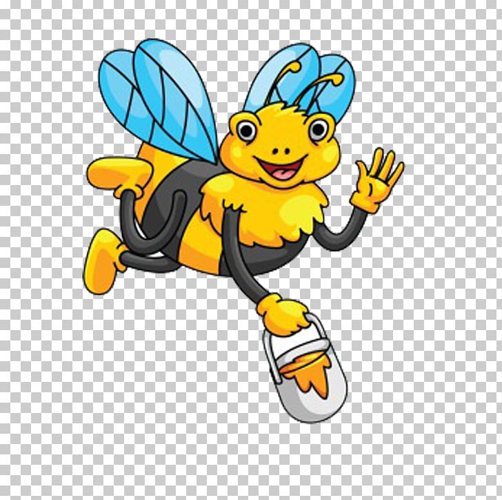 Honey Bee PNG, Clipart, Art, Bee, Bees, Cartoon, Drawing Free PNG Download