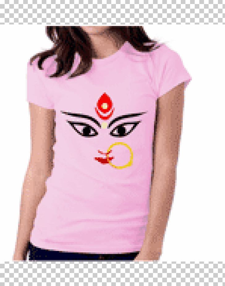 Printed T-shirt Top Crew Neck PNG, Clipart, Clothing, Crew Neck, Dress, Durga Maa, Fashion Free PNG Download