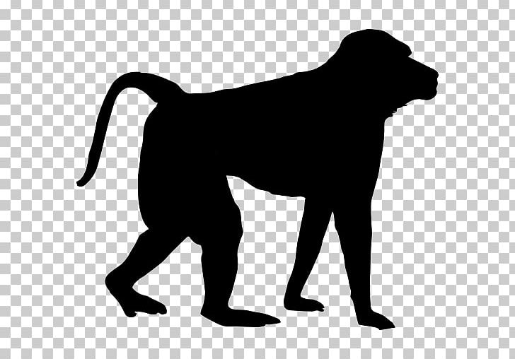 Chimpanzee Gorilla Monkey Computer Icons PNG, Clipart, Animals, Big Cats, Black, Black And White, Carnivoran Free PNG Download