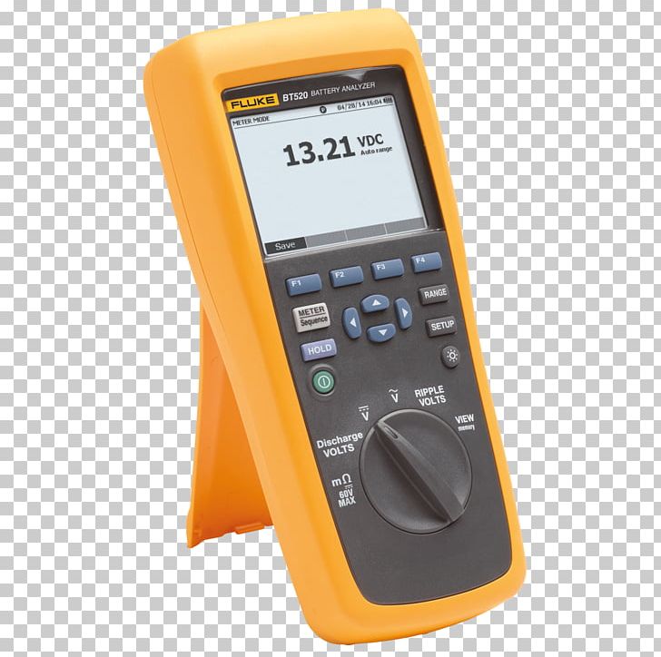Fluke Corporation Multimeter Electric Battery Fluke BT521 Advanced Battery Analyzer Ground PNG, Clipart, Battery Tester, Direct Current, Electric Potential Difference, Electronics, Electronics Accessory Free PNG Download