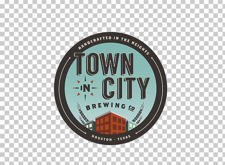 Town In City Brewing Company Texian Brewing Co Beer Brewery Houston Heights PNG, Clipart, Beer, Brand, Brewery, Craft Beer, Emblem Free PNG Download