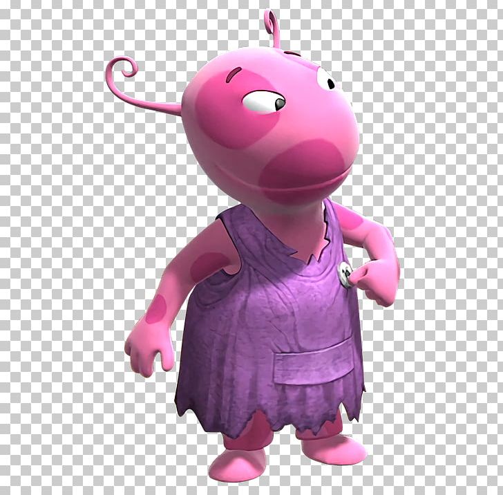 Uniqua Caveman's Best Friend Lady In Pink Hippopotamus Cartoon PNG, Clipart,  Free PNG Download