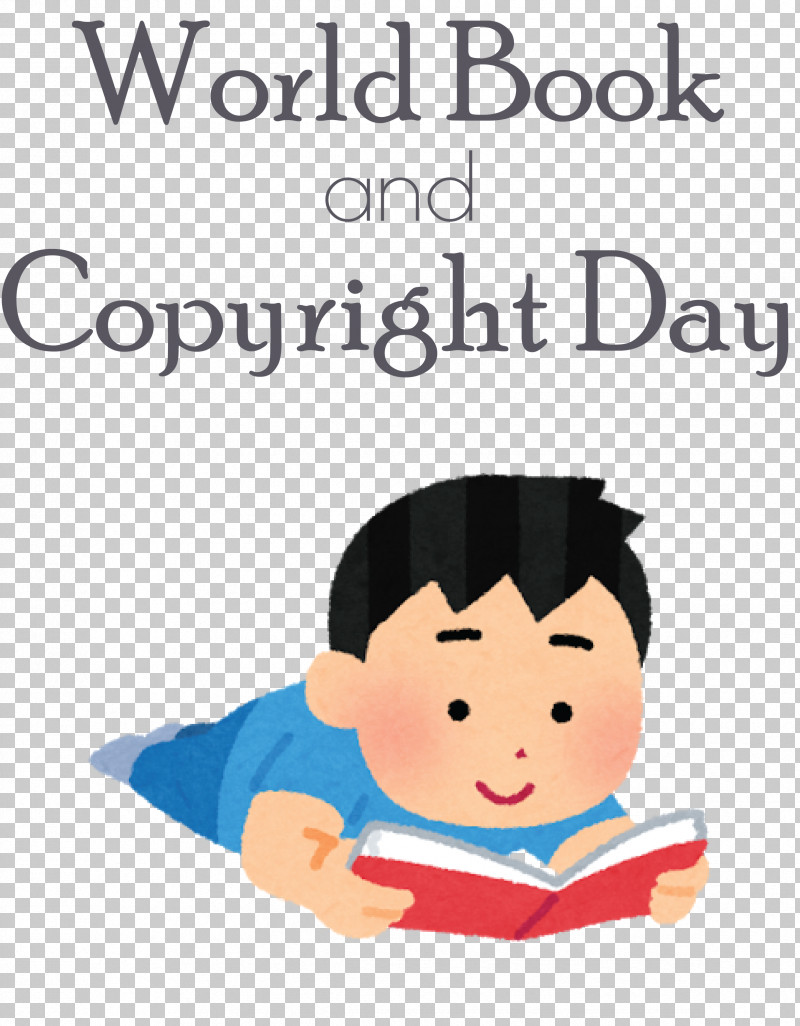 World Book Day World Book And Copyright Day International Day Of The Book PNG, Clipart, Behavior, Cartoon, Happiness, Human, Line Free PNG Download