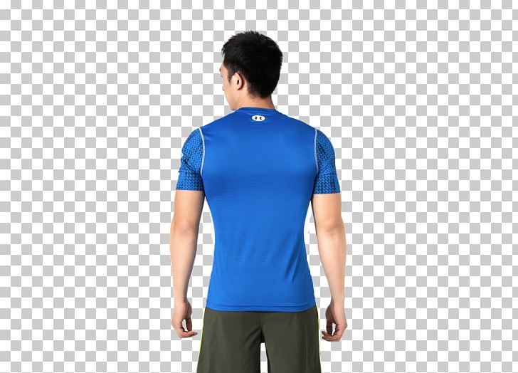 T-shirt Shoulder Sleeve Product PNG, Clipart, Arm, Blue, Clothing, Cobalt Blue, Electric Blue Free PNG Download