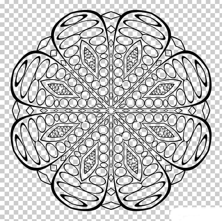 Coloring Book Mandala Child Adult PNG, Clipart, Adult, Area, Art, Black And White, Book Free PNG Download