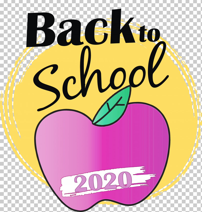 Logo Yellow School Line Area PNG, Clipart, Area, Back To School, Fruit, Line, Logo Free PNG Download