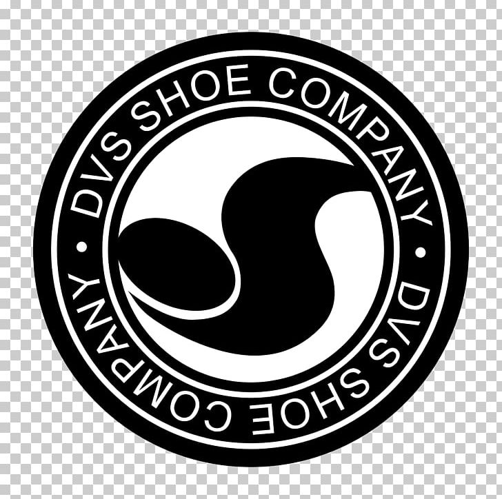 DVS Shoes Logo Skate Shoe Graphics PNG, Clipart, Black And White, Brand, Circle, Decal, Dvs Free PNG Download
