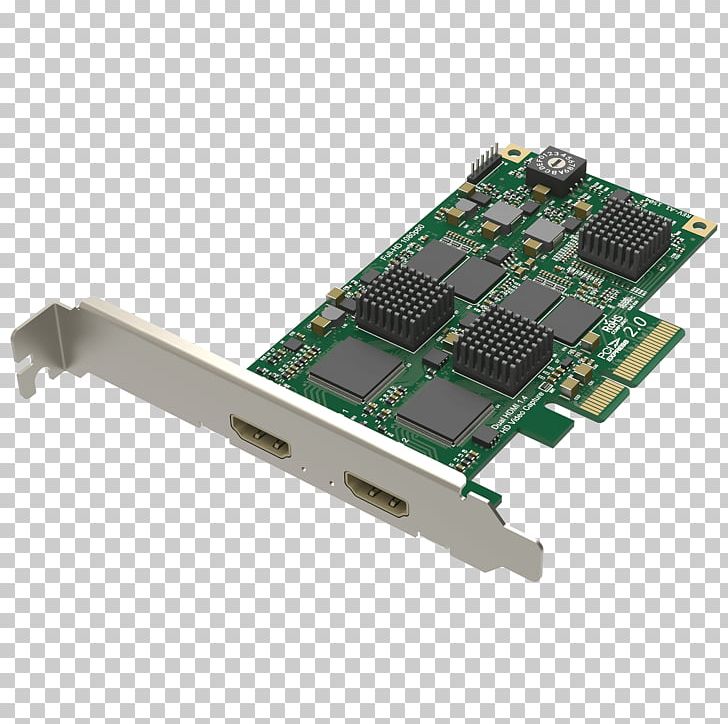 Magewell Pro Capture HDMI Video Capture PCI Express Magewell 11100 Pro Capture Quad HDMI Capture Card PNG, Clipart, Apple Macbook Pro, Electronic Device, Electronics Accessory, Hdmi, Interface Free PNG Download