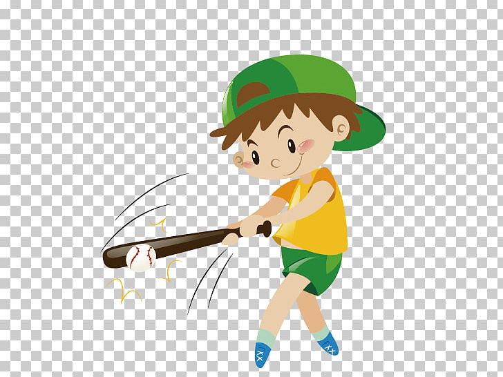 Baseball Bat Illustration PNG, Clipart, Baseball, Boy, Cartoon, Child, Fictional Character Free PNG Download