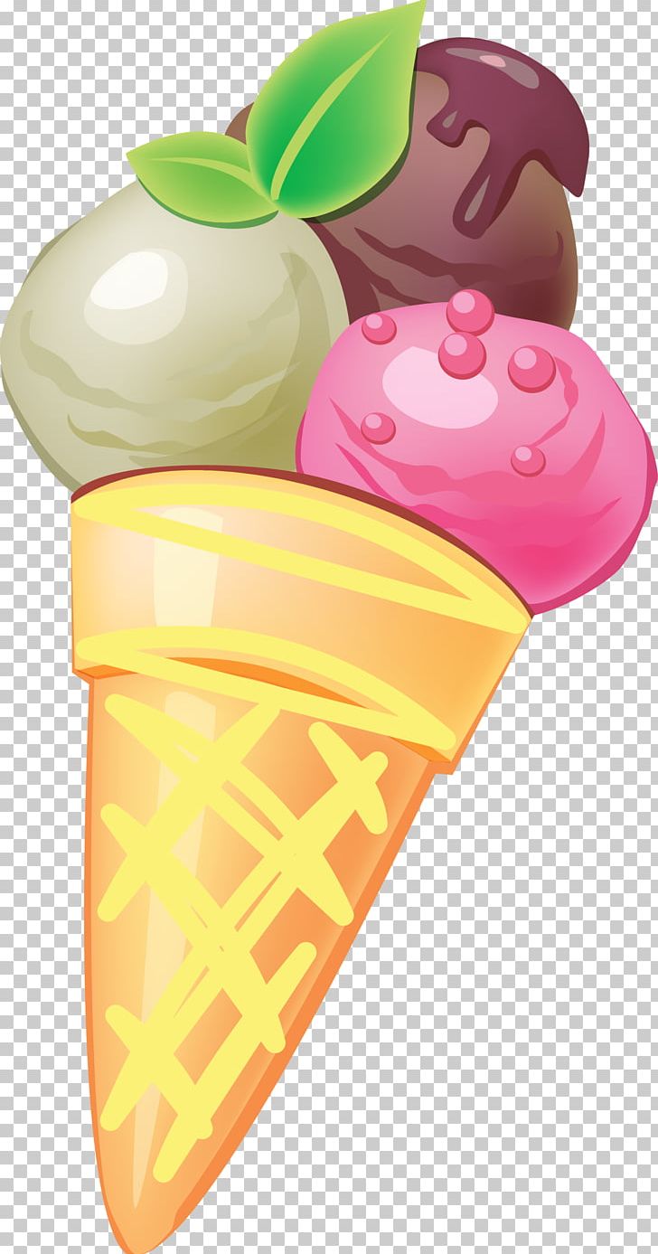Ice Cream Cone Food PNG, Clipart, Cartoon, Cartoon Ice Cream, Cold, Color, Colorful Ice Cream Free PNG Download