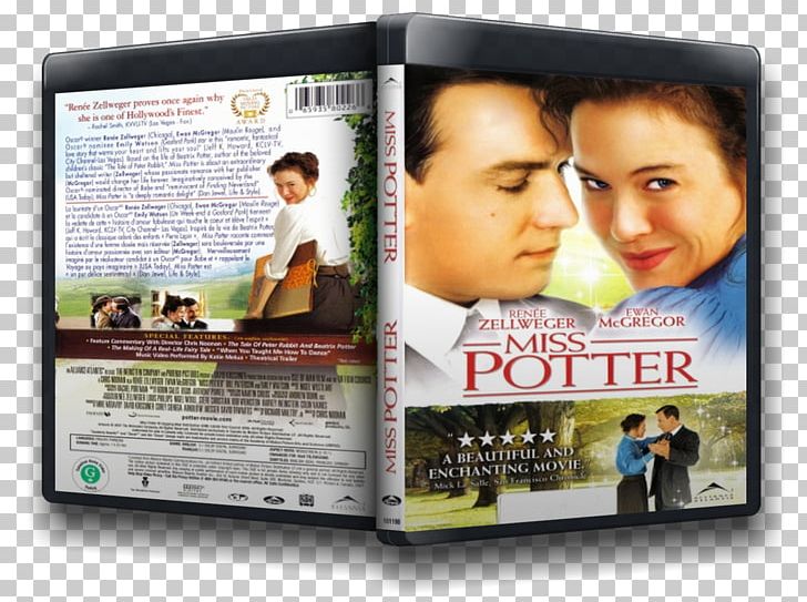 Miss Potter 0 DVD STXE6FIN GR EUR PNG, Clipart, 2006, Advertising, Display Advertising, Dvd, Film Free PNG Download