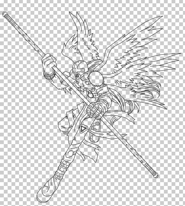 Angemon Patamon Line Art Seraphimon Digimon PNG, Clipart, Akiyoshi Hongo, Angemon, Art, Artwork, Black And White Free PNG Download