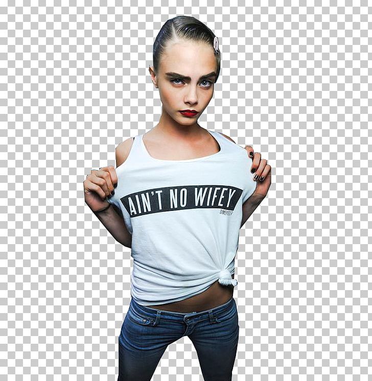 T-shirt Model Fashion Top PNG, Clipart, Arm, Cara Delevingne, Celebrity, Clothing, Crop Top Free PNG Download