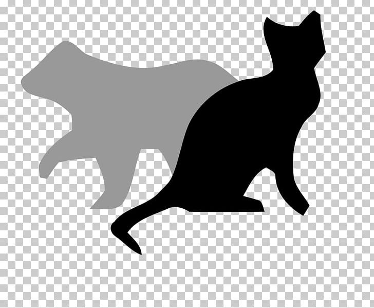 Black Cat Savannah Cat Whiskers Silhouette PNG, Clipart, Animal, Animals, Animal Shelter, Black, Black And White Free PNG Download