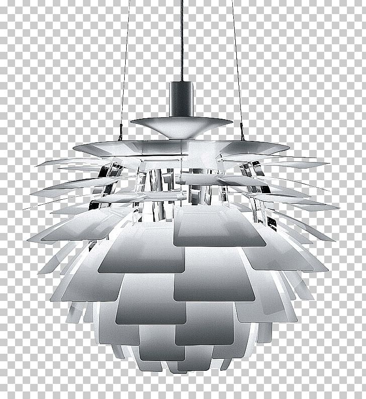 Louis Poulsen PH Artichoke Designer PH-lamp PNG, Clipart, Art, Artichokes, Black And White, Ceiling Fixture, Danish Design Free PNG Download