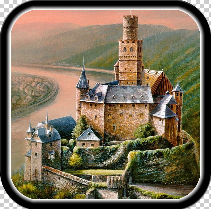 Castle Oil Painting Medieval Art PNG, Clipart, 1080p, Art, Artist, Castle, Desktop Wallpaper Free PNG Download