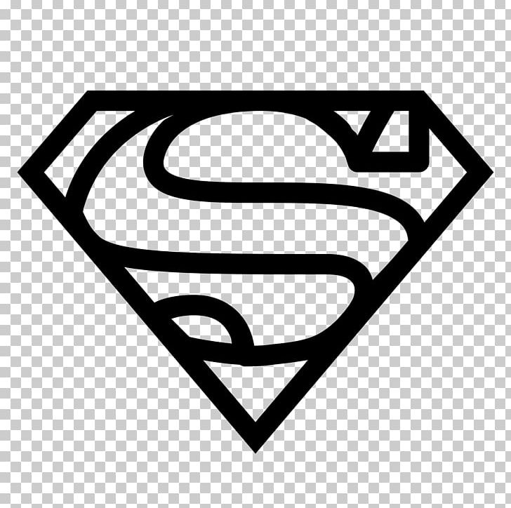 Superman Computer Icons Lex Luthor Superhero PNG, Clipart, Angle, Area, Black And White, Brand, Captain Americas Shield Free PNG Download