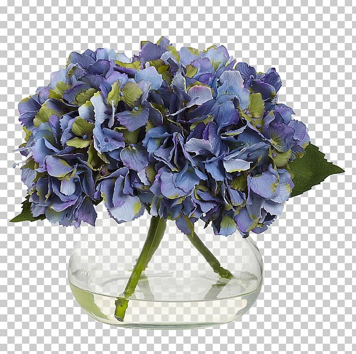 French Hydrangea Vase Artificial Flower Silk PNG, Clipart, Blue, Cornales, Cut Flowers, Decorative Arts, Floral Design Free PNG Download