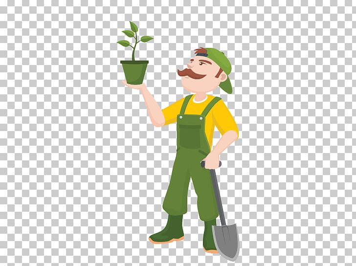 Gardening Garden Tool Gardener Landscaping PNG, Clipart, Cartoon, Cartoon Characters, Fictional Character, Flowerpot, Garden Free PNG Download