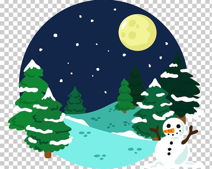 Snow Euclidean Winter Landscape PNG, Clipart, Background Vector, Christma, Christmas, Christmas Decoration, Christmas Ornament Free PNG Download