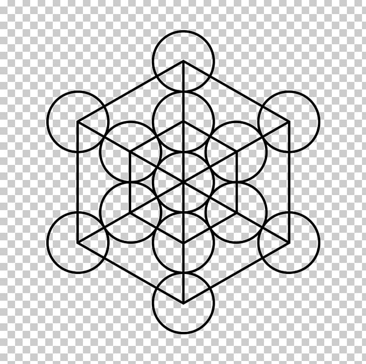 Metatron's Cube Overlapping Circles Grid Sacred Geometry Symbol PNG, Clipart,  Free PNG Download