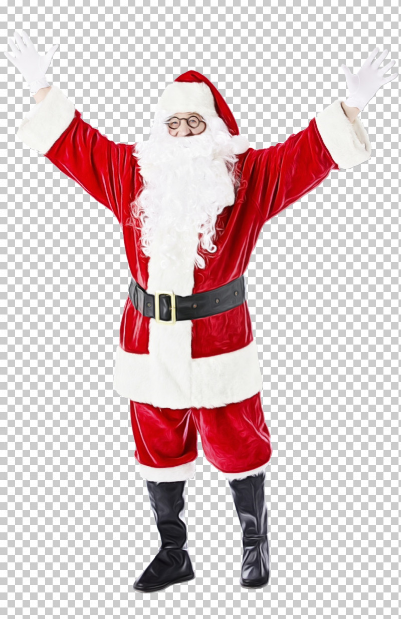Santa Claus PNG, Clipart, Christmas, Costume, Gesture, Paint, Santa Claus Free PNG Download