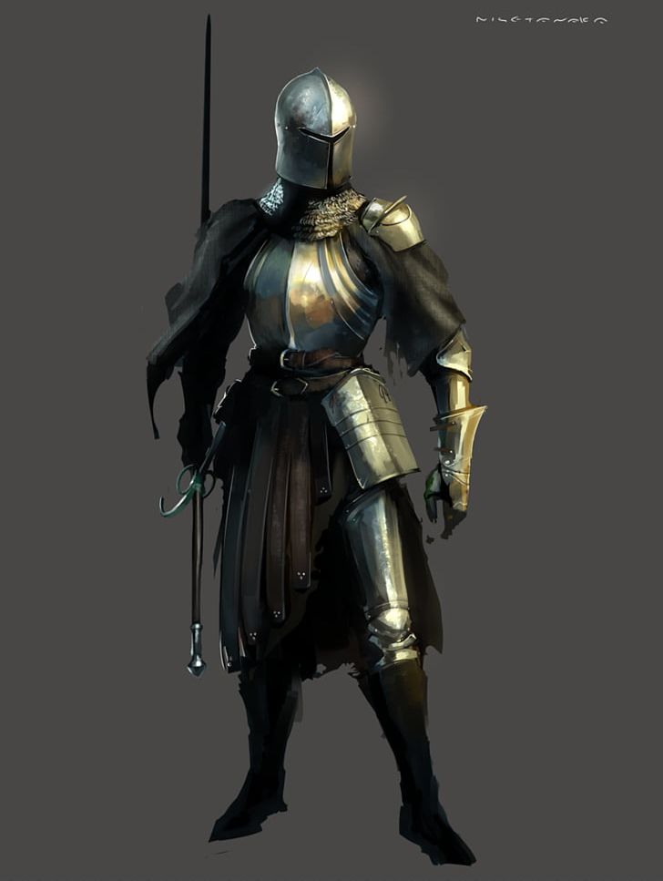 medieval armor concept art