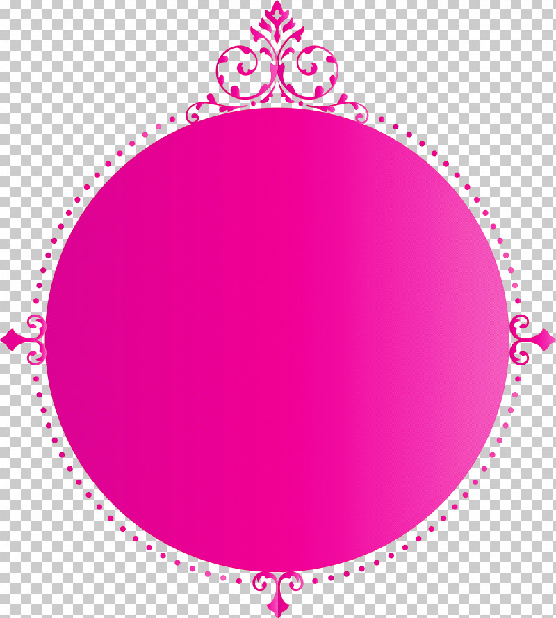 Classic Frame PNG, Clipart, Circle, Classic Frame, Magenta, Oval, Pink Free PNG Download