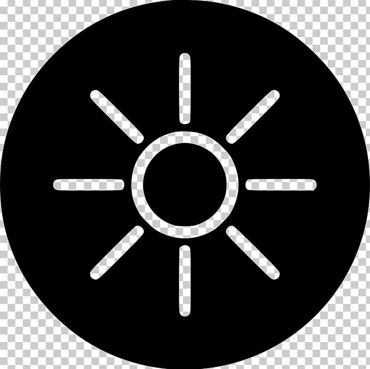 Computer Icons Icon Design Symbol Light PNG, Clipart, Angle, Black And White, Brightness, Circle, Computer Free PNG Download