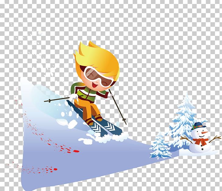 Les Sybelles Daxue Skiing Winter PNG, Clipart, Cartoon, Child, Computer Wallpaper, Creative Background, Fictional Character Free PNG Download