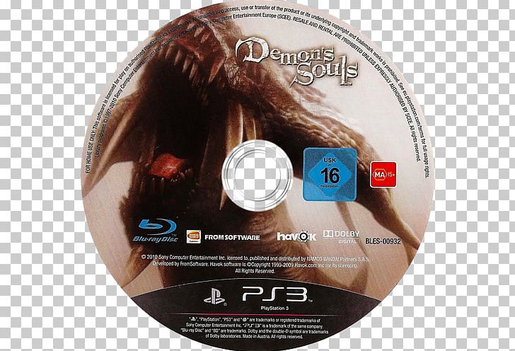 Demon's Souls PlayStation 3 Compact Disc Video Game Atlus PNG, Clipart,  Free PNG Download