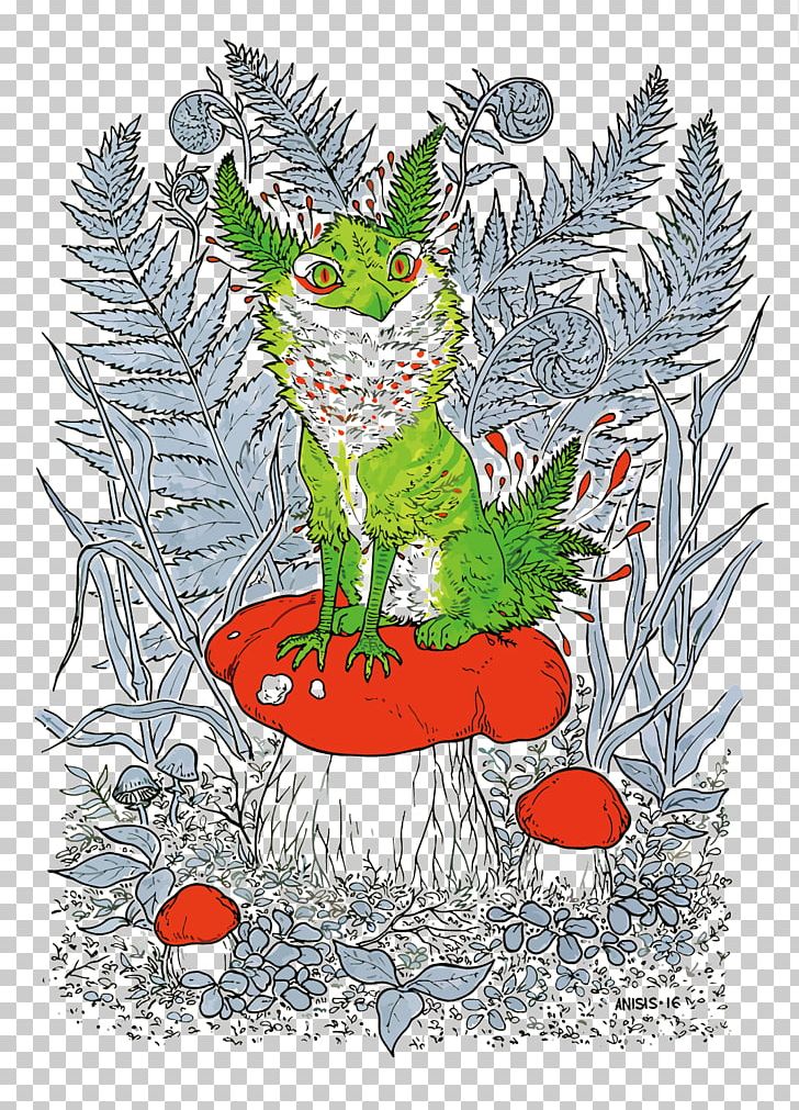 Mushroom Illustration PNG, Clipart, Branch, Cartoon, Christmas Decoration, Deviantart, Elf Free PNG Download