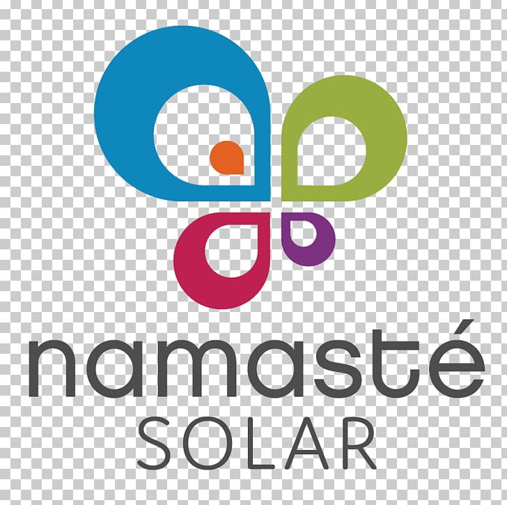 Namasté Solar Logo Business Brand PNG, Clipart, Area, Brand, Business, Circle, Graphic Design Free PNG Download