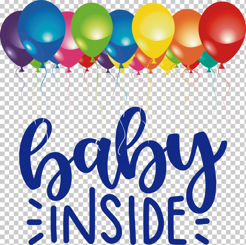 Baby Inside PNG, Clipart, Balloon, Line, Party Supplies Free PNG Download