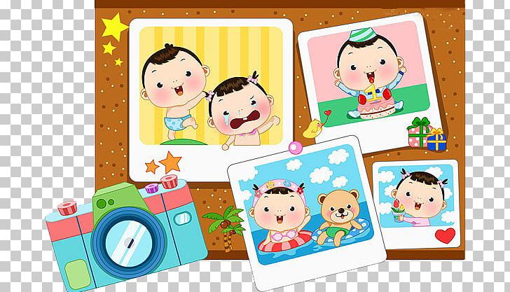 Cartoon Photographic Film Illustration PNG, Clipart, Adult Child, Area, Birth, Birthday, Camera Free PNG Download