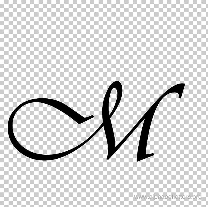 Cursive Letter Case M Alphabet PNG, Clipart, Area, Black, Black And White, Brand, Calligraphy Free PNG Download