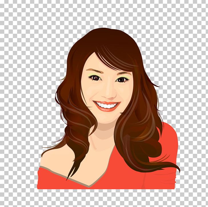 Face Smile PNG, Clipart, Bangs, Beauty, Black Hair, Brown Hair, Business Woman Free PNG Download