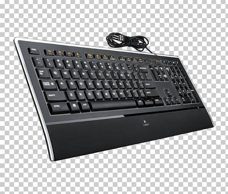 Computer Keyboard Logitech Illuminated Keyboard K740 Laptop Numeric Keypads QWERTY PNG, Clipart, Azerty, Computer, Computer Hardware, Computer Keyboard, Electronic Device Free PNG Download